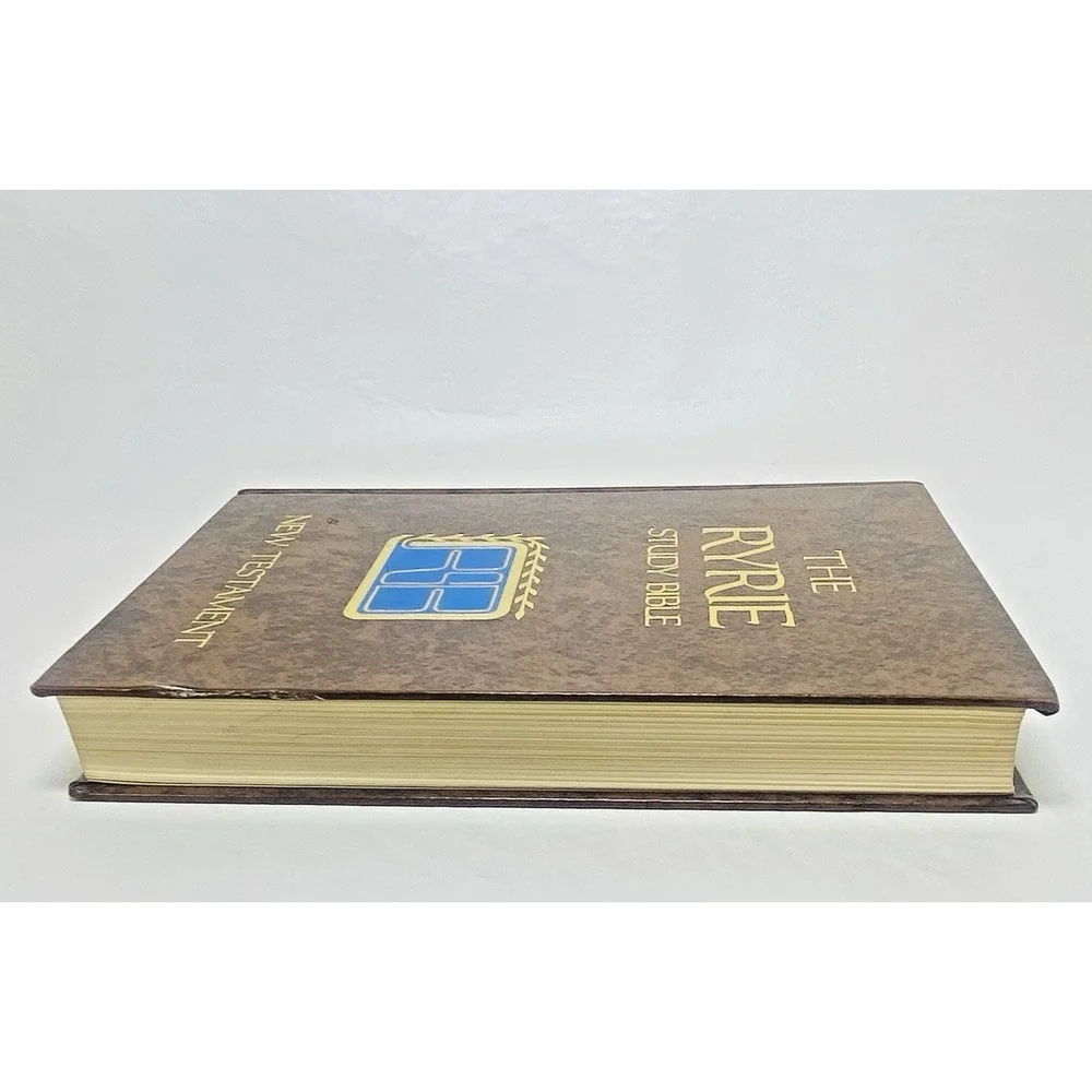The Ryrie Study Bible New Testament King James Version  KJV  Moody Press 1976 HC
